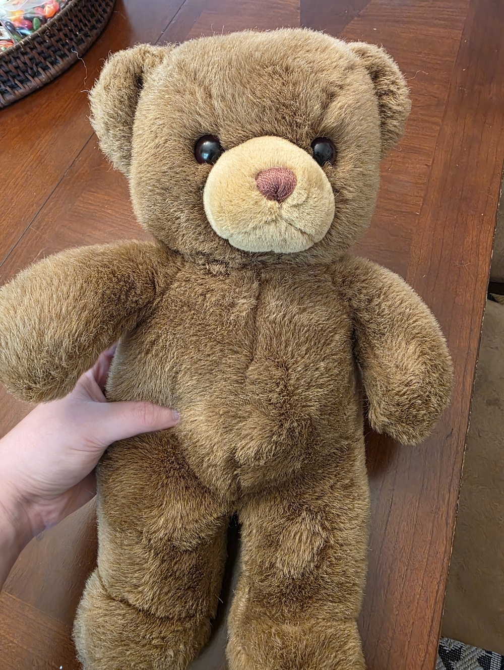 1983 Gund Classic Brown Plush Teddy Bear Stuffed Toy